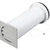 Ventilation Tilbehør ^ Duka TYPE 450, Ø105 MM TELESKOPVENTIL
