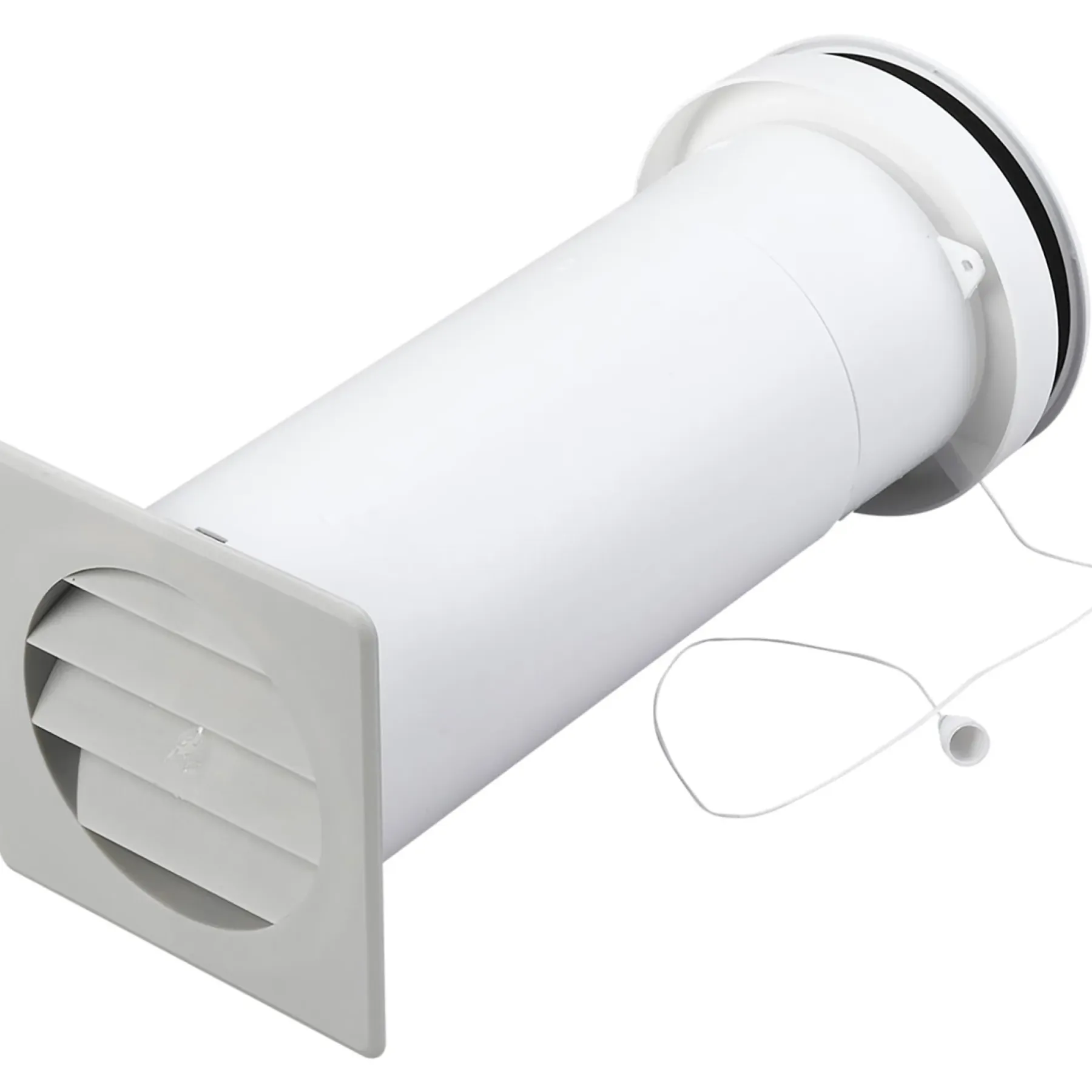 Ventilation Tilbehør ^ Duka TYPE 450, Ø105 MM TELESKOPVENTIL