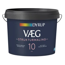 10 STRUKTUR VÆGMALING 9 L HVID>Dyrup Best