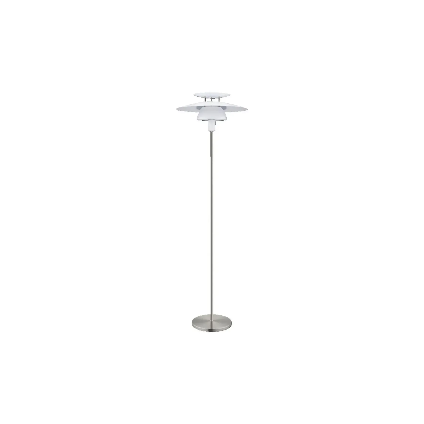 Gulvlamper ^ Eglo BRENDA GULVLAMPE HVID 145 CM