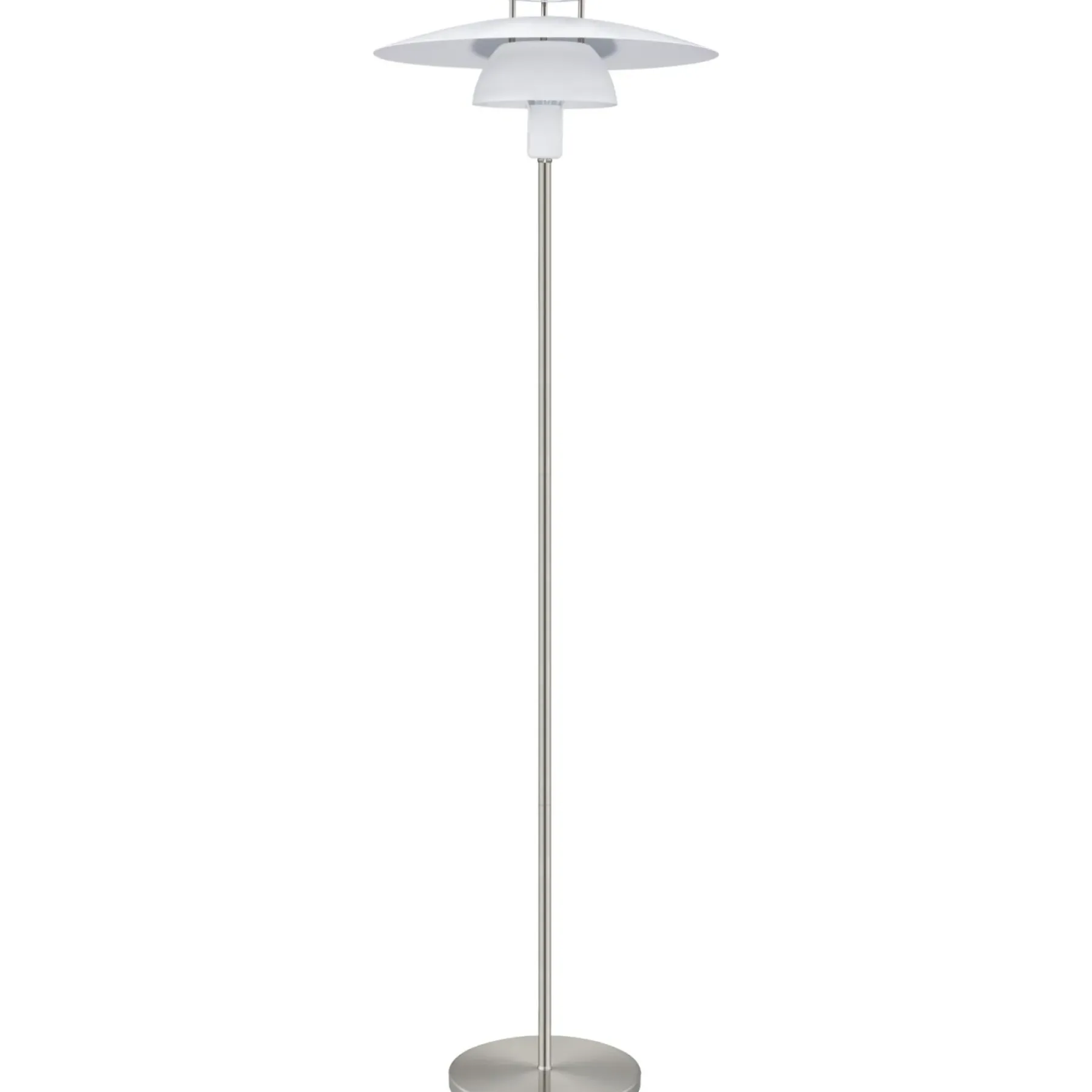 Gulvlamper ^ Eglo BRENDA GULVLAMPE HVID 145 CM