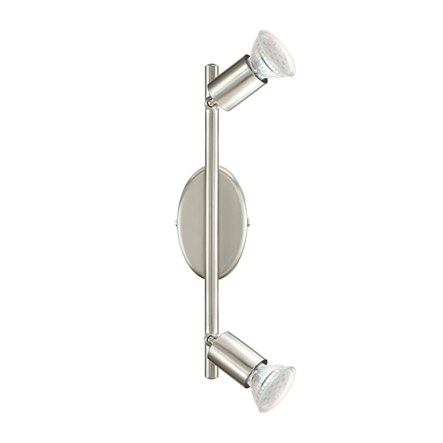 Spotlights ^ Eglo BUZZ 2 SKINNESPOT BØRSTET STÅL GU10 2,5W