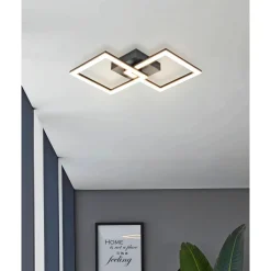 Pendel Lampe ^ Eglo ECO RANGE HUERTA-E LOFTLAMPE SORT 22,5 CM