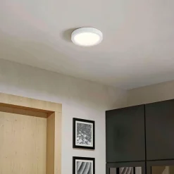 Plafonder ^ Eglo ECO RANGE IDUN-E PLAFOND 18,5W HVID 22,5 CM