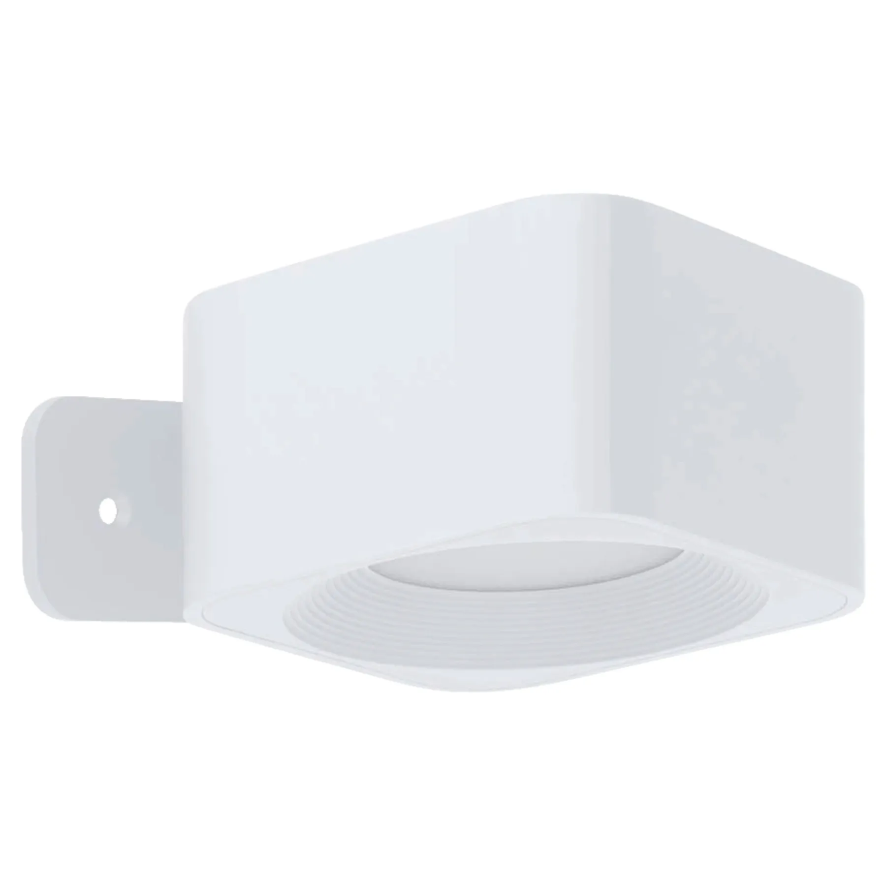 Spotlights ^ Eglo MURAGLIE 4-KANT GENOPLADELIG VÆGLAMPE HVID