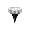 Solcellelamper ^ Eglo SOLCELLE LAMPE RUSTFRIT STÅL 2 CM