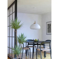 Pendel Lampe ^ Eglo SUMMERHILL PENDEL HVID 40 CM