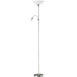 Gulvlamper ^ Eglo UP2 GULVLAMPE HVID 176 CM