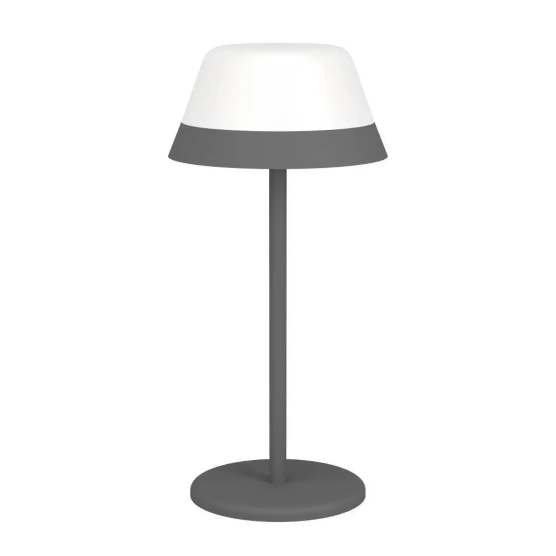 MEGGIANO GENOPLADELIG BORDLAMPE GRÅ/HVID>Eglo Best