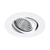 3-TRIN DÆMP M/KIP SALICETO 2 INDBYGNINGSSPOT HVID LED 4W>Eglo Online