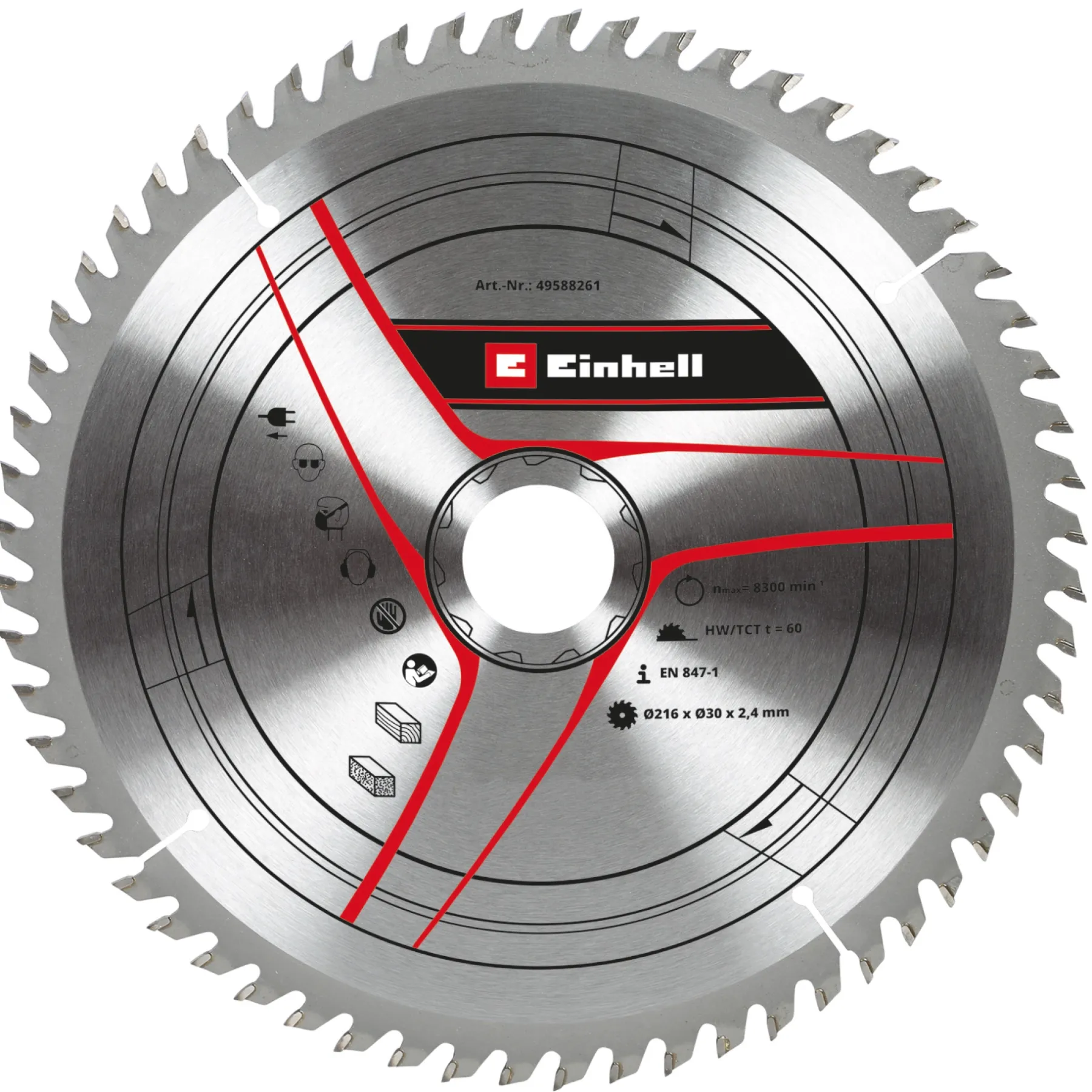 RUNDSAVKLINGE Ø216 X 30 MM>Einhell Best