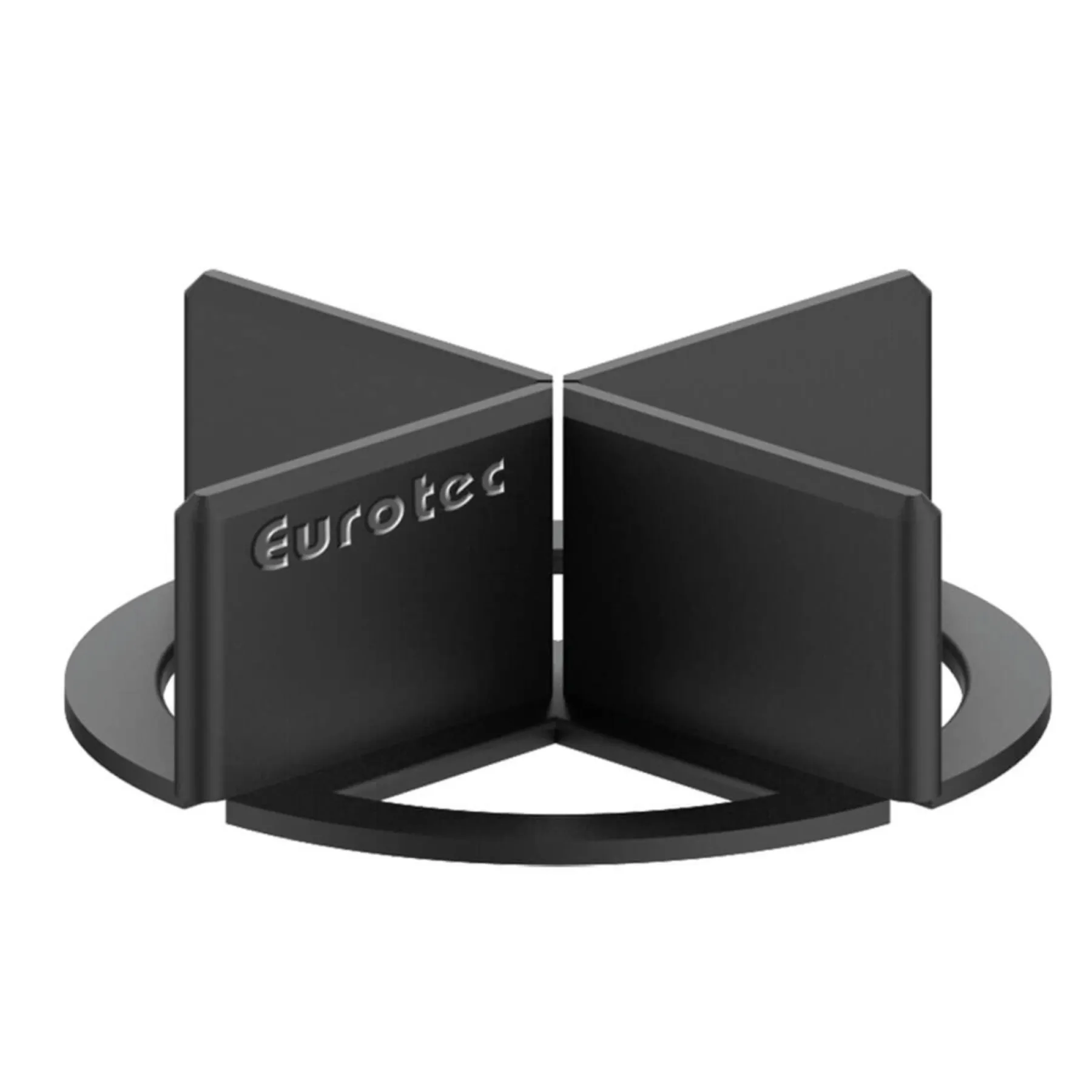 Plastkiler & Klodser ^ Eurotec FORHØJELSESPROFIL 15X53X3MM SORT 100 STK