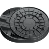 Plastkiler & Klodser ^ Eurotec FORHØJELSESPROFIL 20X25X3CM SORT 1 STK