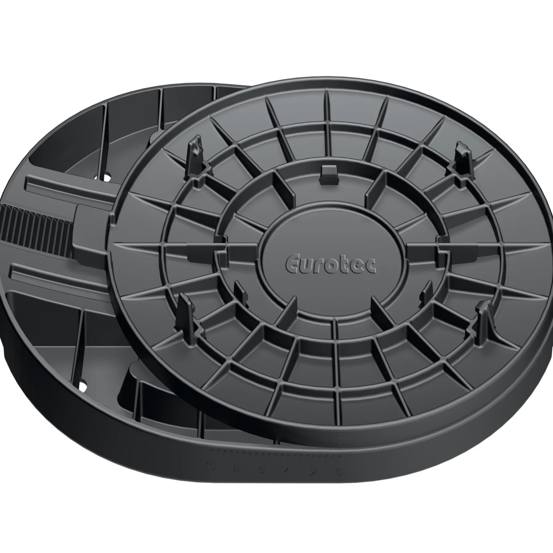 Plastkiler & Klodser ^ Eurotec FORHØJELSESPROFIL 20X25X3CM SORT 1 STK