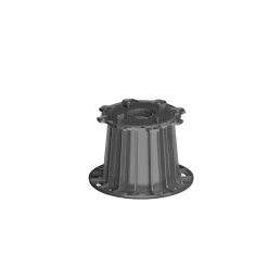 Plastkiler & Klodser ^ Eurotec FORHØJELSESPROFIL 19X15X19CM SORT 1 STK