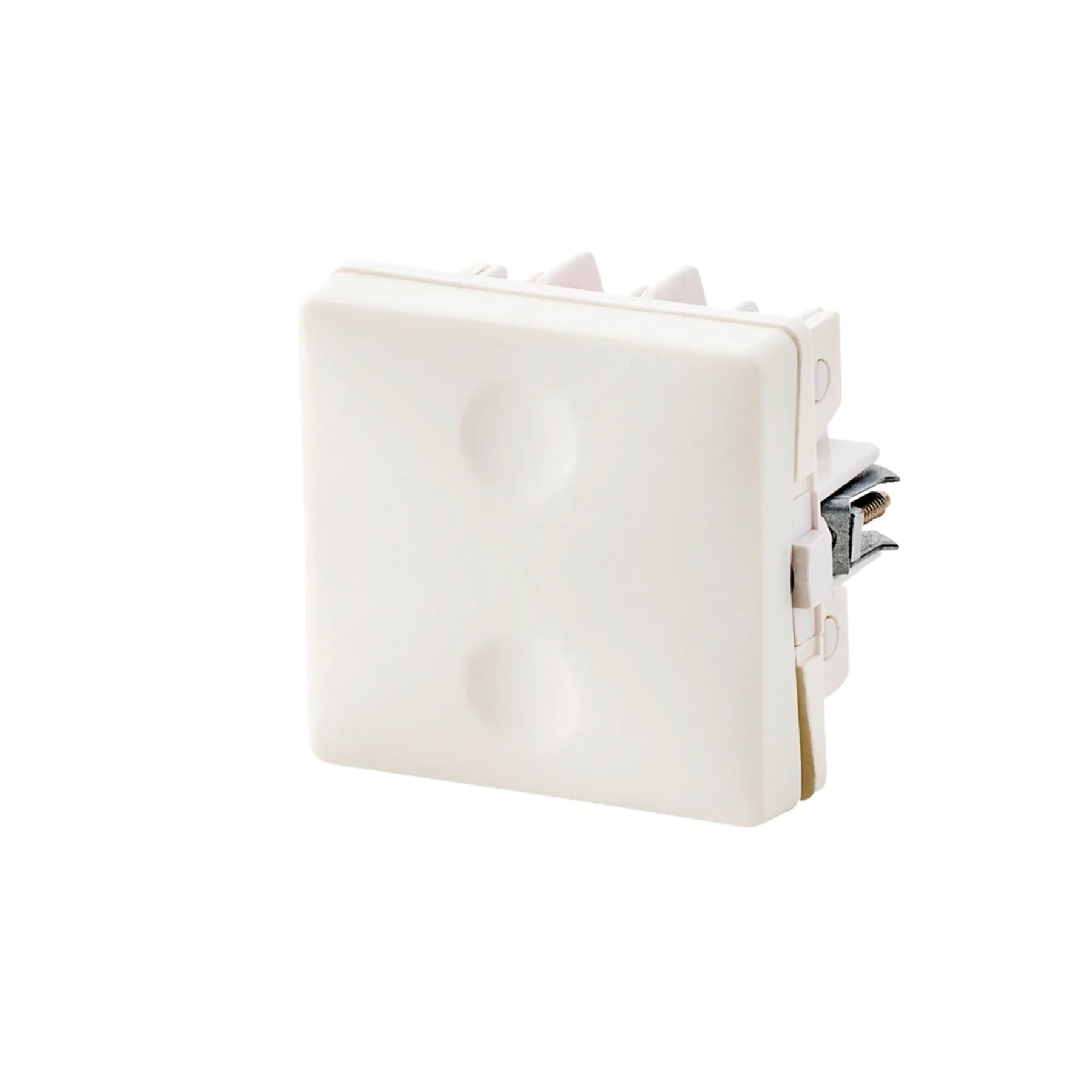 Stikkontakter & Afbrydere ^ FESH SWITCH CURVELINE 1 POL - 1,0 MODUL AFBRYDER HVID