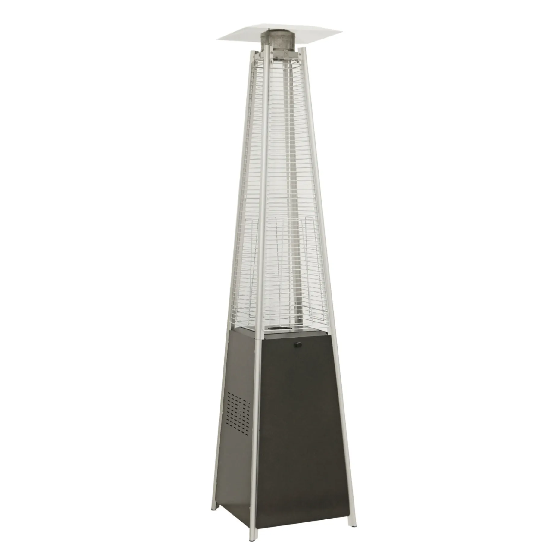 Terrassevarmere ^ F&H Com PYRAMIDE TERRASSEVARMER SORT 5000-12000 WATT