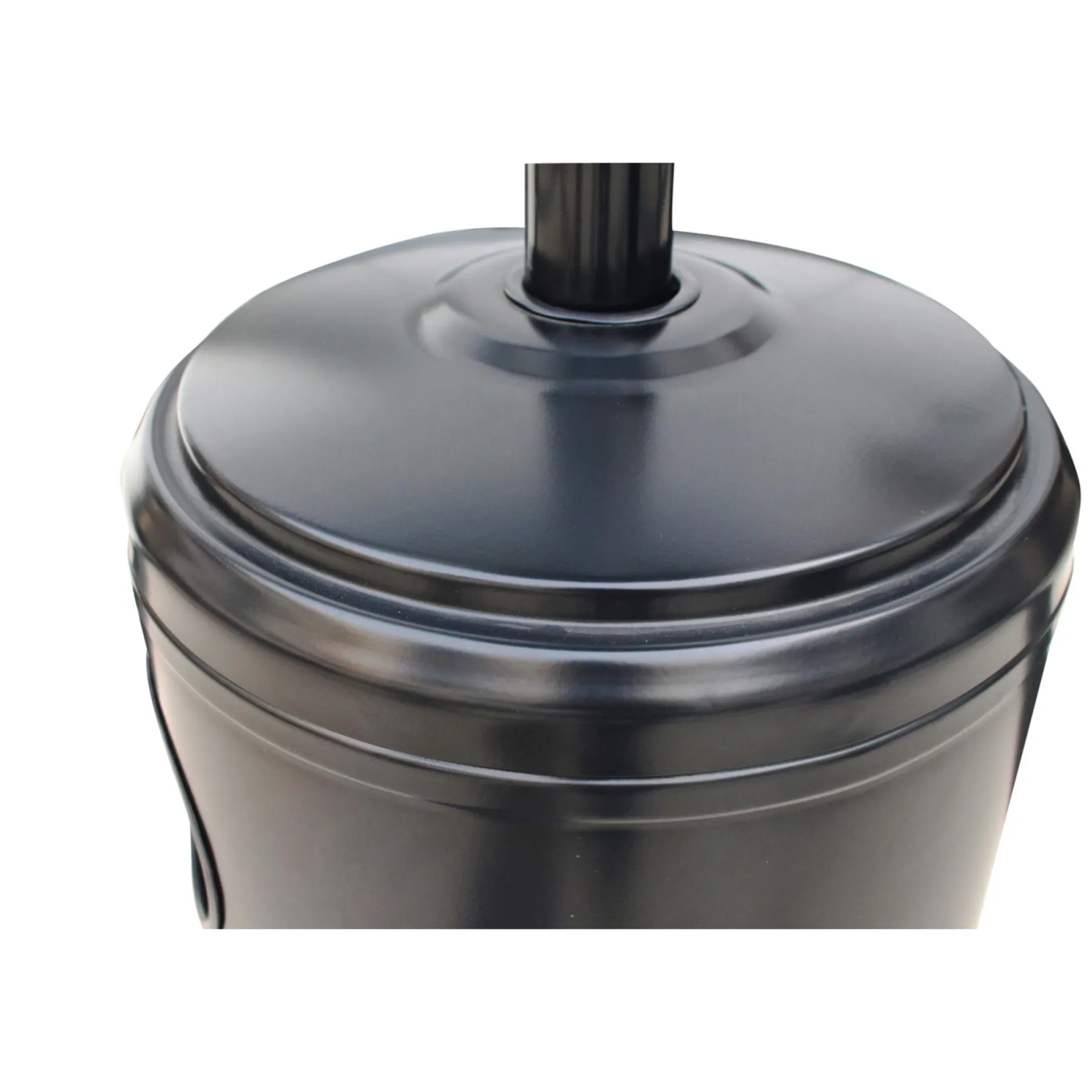 Terrassevarmere ^ F&H Com RUND TERRASSEVARMER SORT 5000-12000 WATT