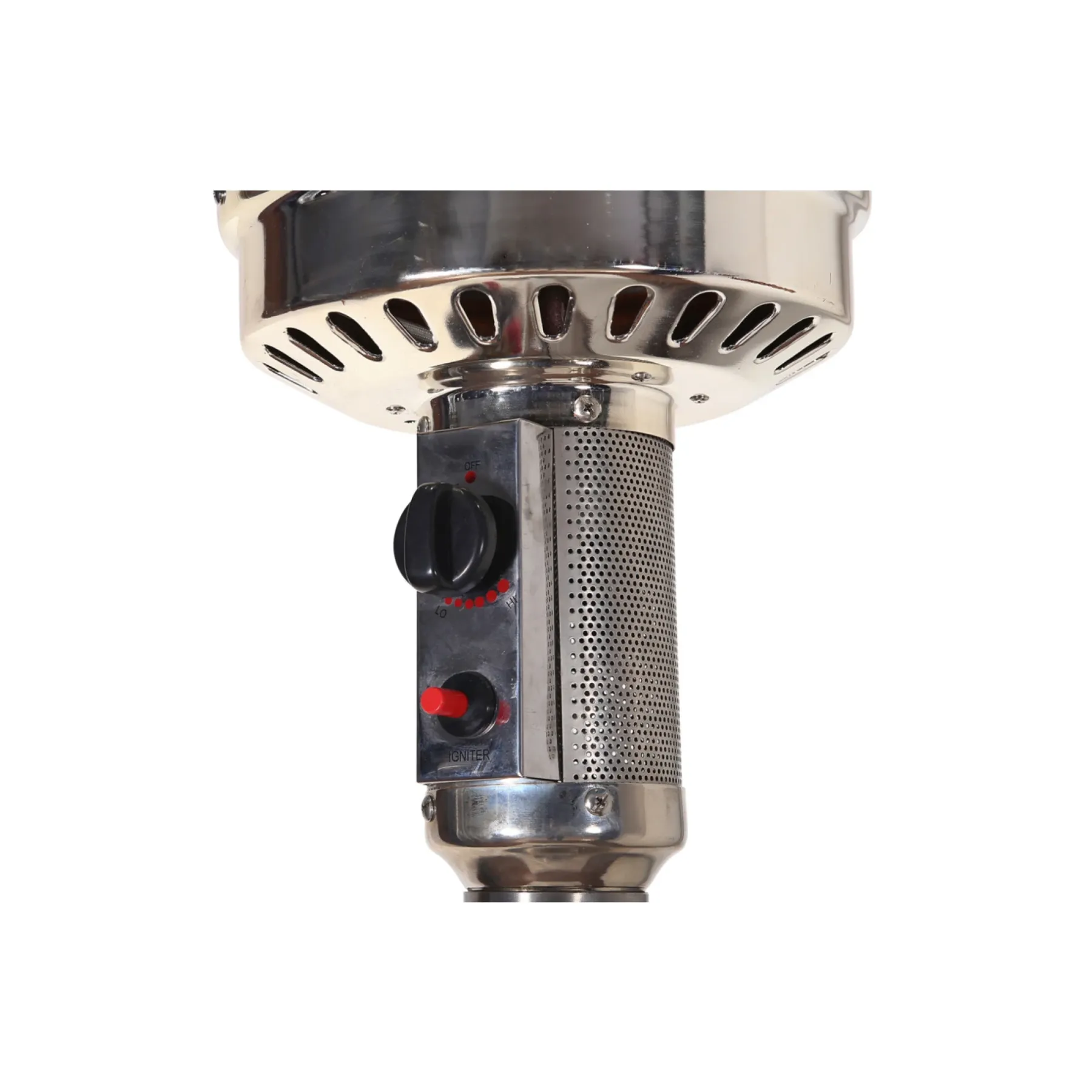 Terrassevarmere ^ F&H Com RUND TERRASSEVARMER SORT 5000-12000 WATT