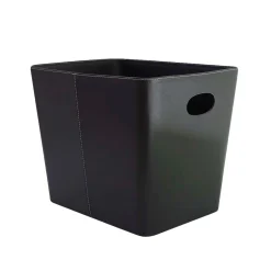BRÆNDEKURV PU LÆDER 45X34X35,5 CM>F&H Com Discount