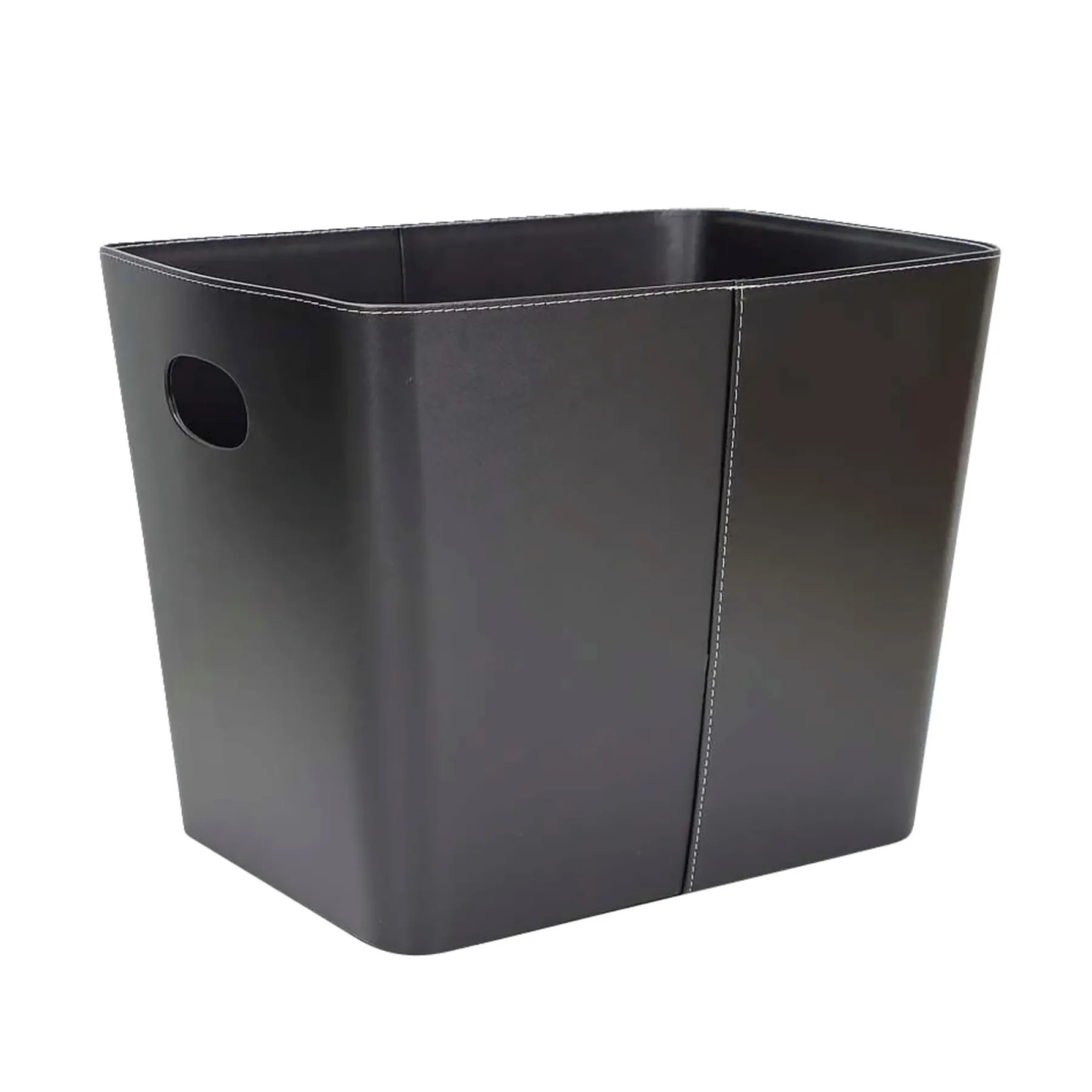 BRÆNDEKURV PU LÆDER 45X34X35,5 CM>F&H Com Discount