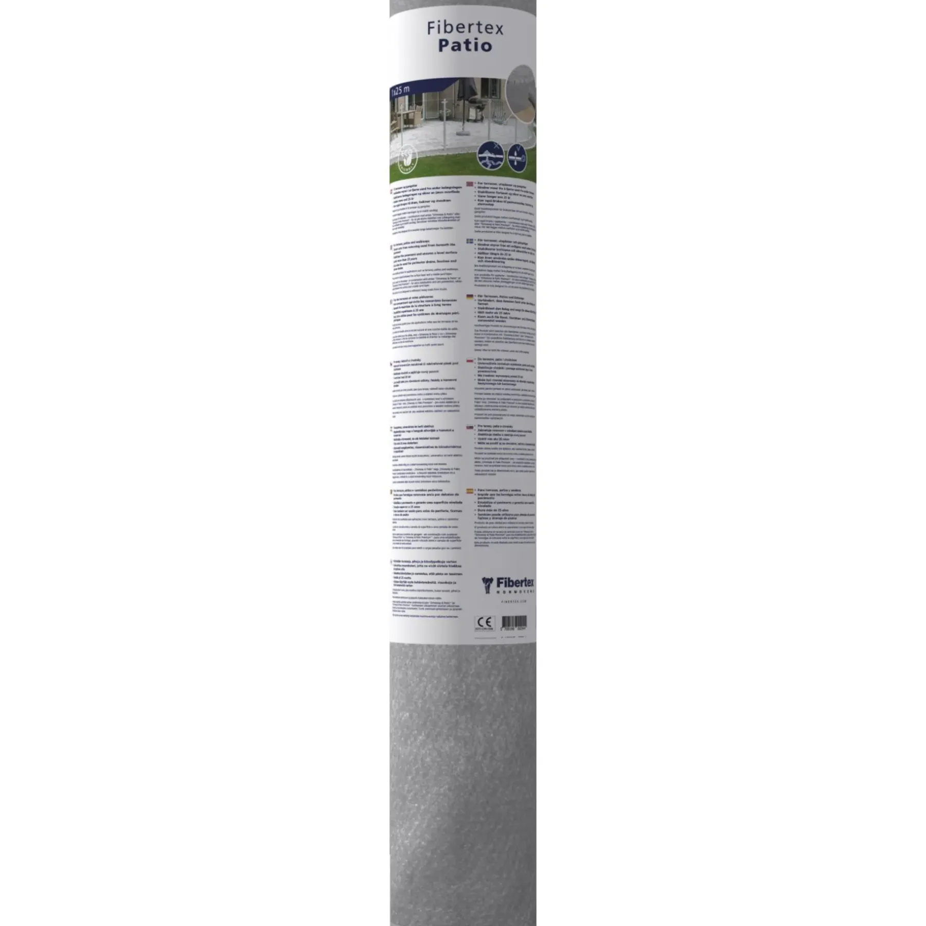 PATIO FIBERDUG 2 X 25 M>Fibertex Discount