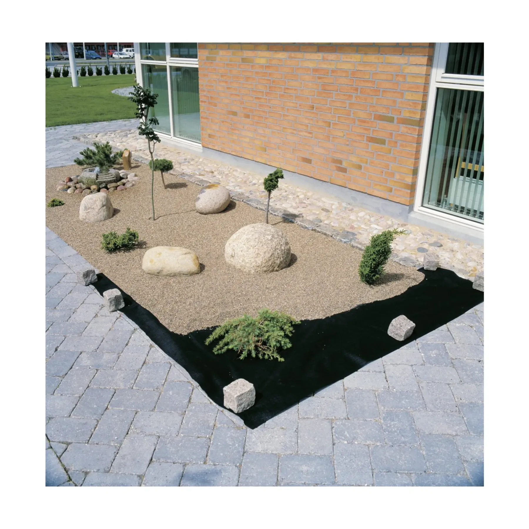 Ukrudtsduge ^ Fibertex WEEDCONTROL PREMIUM FIBERDUG 1 X 15 M
