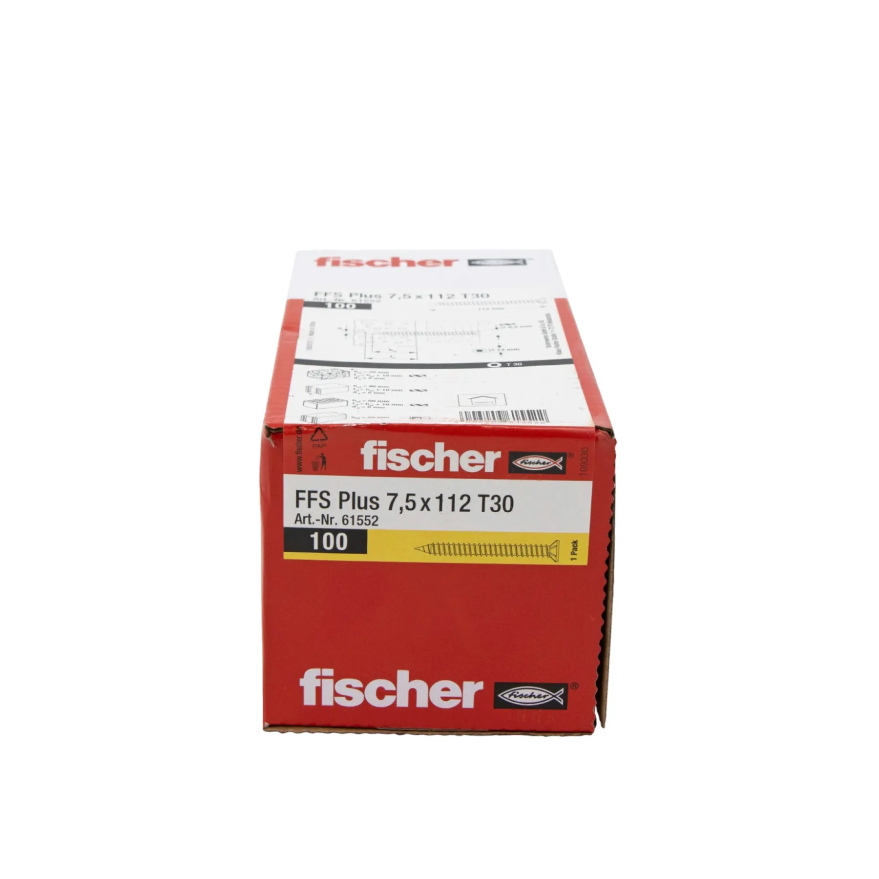 FFS KARMSKRUE 7,5X112 100 STK.>FISCHER Sale