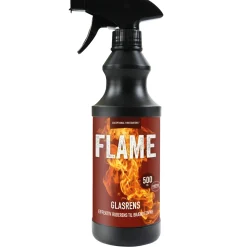 Tilbehør Til Brændeovne ^ Flame GLASRENS 500 ML