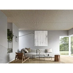 Akustikpanel ^ Forzes ACOUSTICS AKUSTIKPLADE LYS EG / SORT AKUSTIKPLADE 43 X 600 X 2400 MM