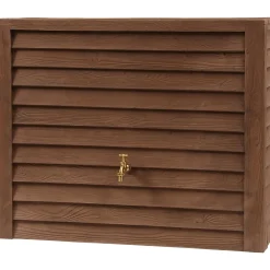 Regnvandstønder & Regnvandsbeholdere ^ Garantia WOODY 350 L REGNVANDSBEHOLDER 40 X 124 X 100 CM LYS BRUN