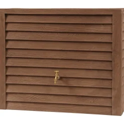 Regnvandstønder & Regnvandsbeholdere ^ Garantia WOODY 350L REGNVANDSBEHOLDER 400X1000X1240 MM MØRK BRUN