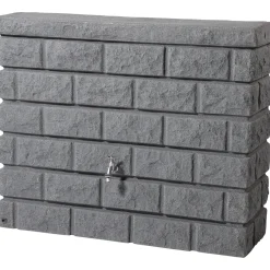 ROKY 400 L REGNVANDSBEHOLDER 40 X 120 X 100 CM GRÅ GRANIT>Garantia Discount