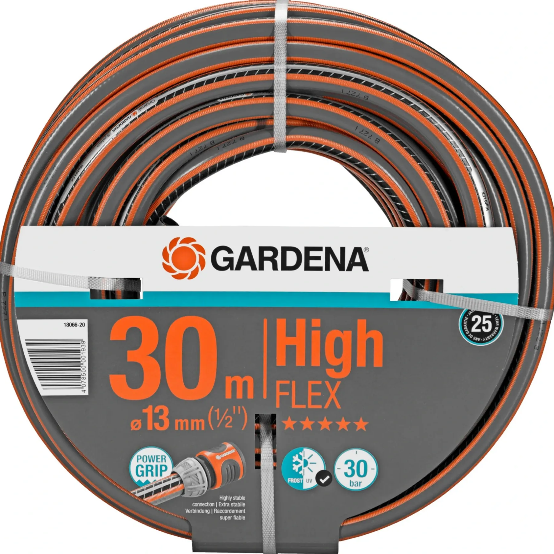 Vandingsartikler ^ Gardena COMFORT HIGHFLEX SLANGE 30 M