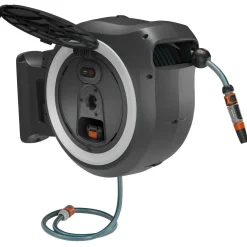 Vandingsartikler ^ Gardena POWERROLL XXL BATTERIDREVET VÆGSLANGEBOKS 40 M