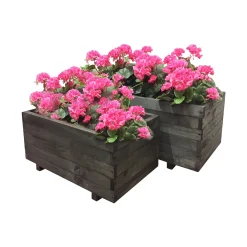 PLANTEKASSE SORT 33 X 40 X 80 CM>Garden Life Online