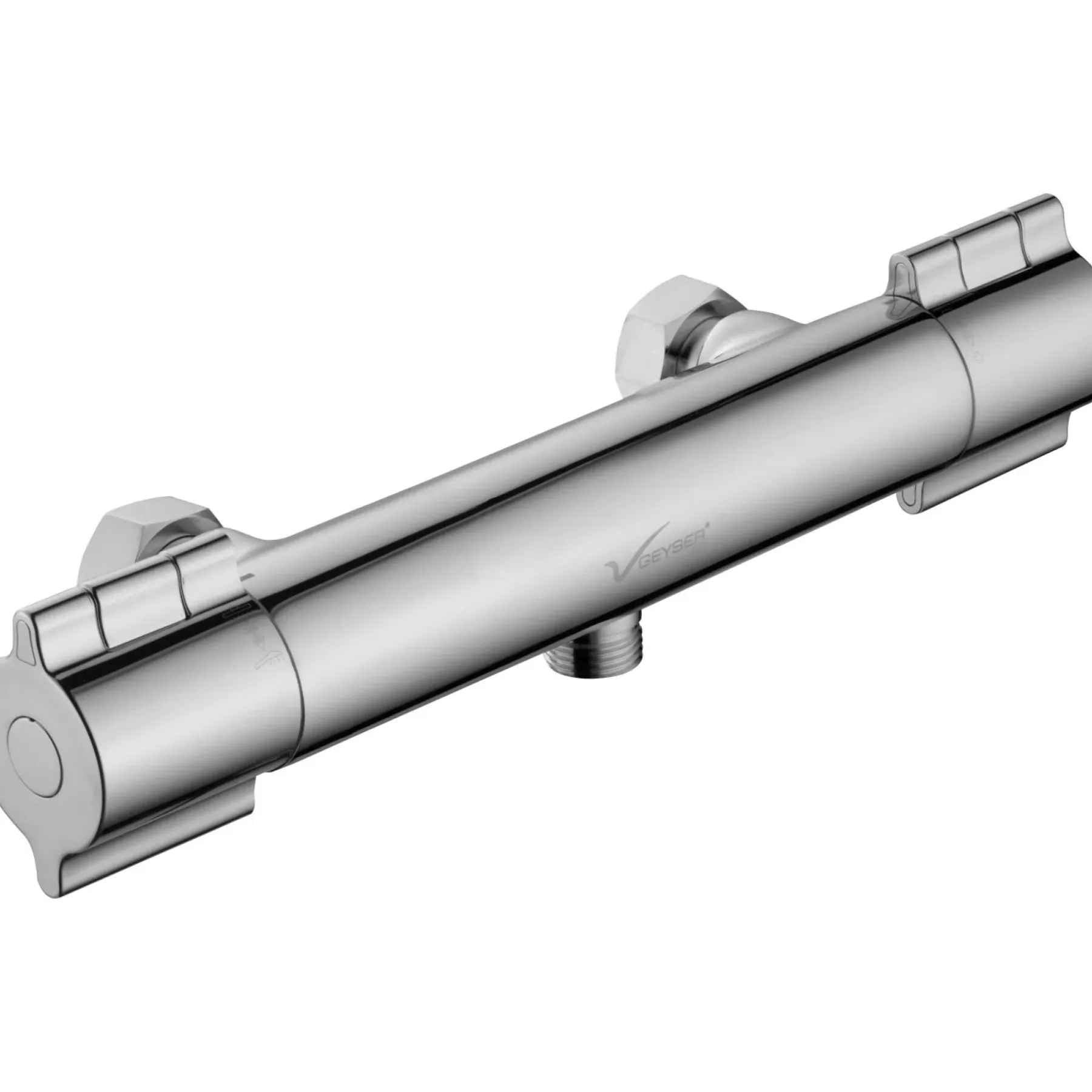 Blandingsbatteri ^ Geyser ERGO 40120.00 BRUSEARMATUR KROM