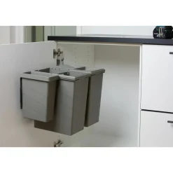 Boligindretning ^ GF 2X14, 1X3 L. AFFALDSSORTERING GRÅ 520 X 330 X 240 MM