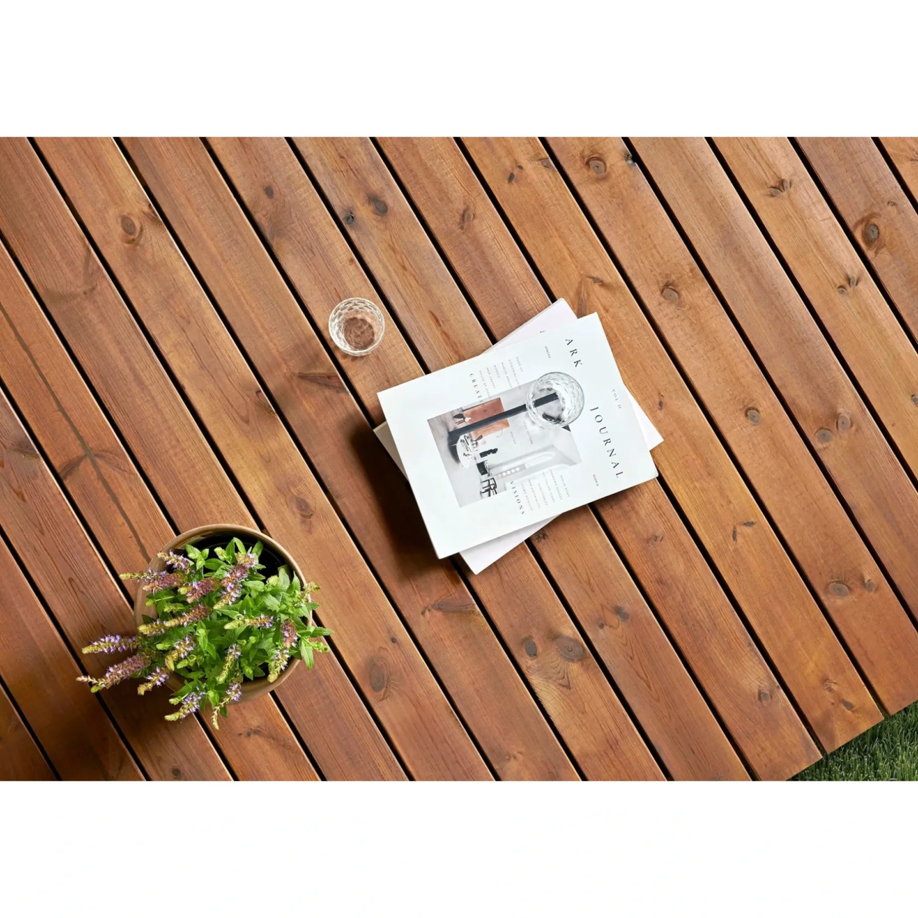 Træterrasse ^ Gori 306 TERRASSEOLIE 5 L MØRK PINE