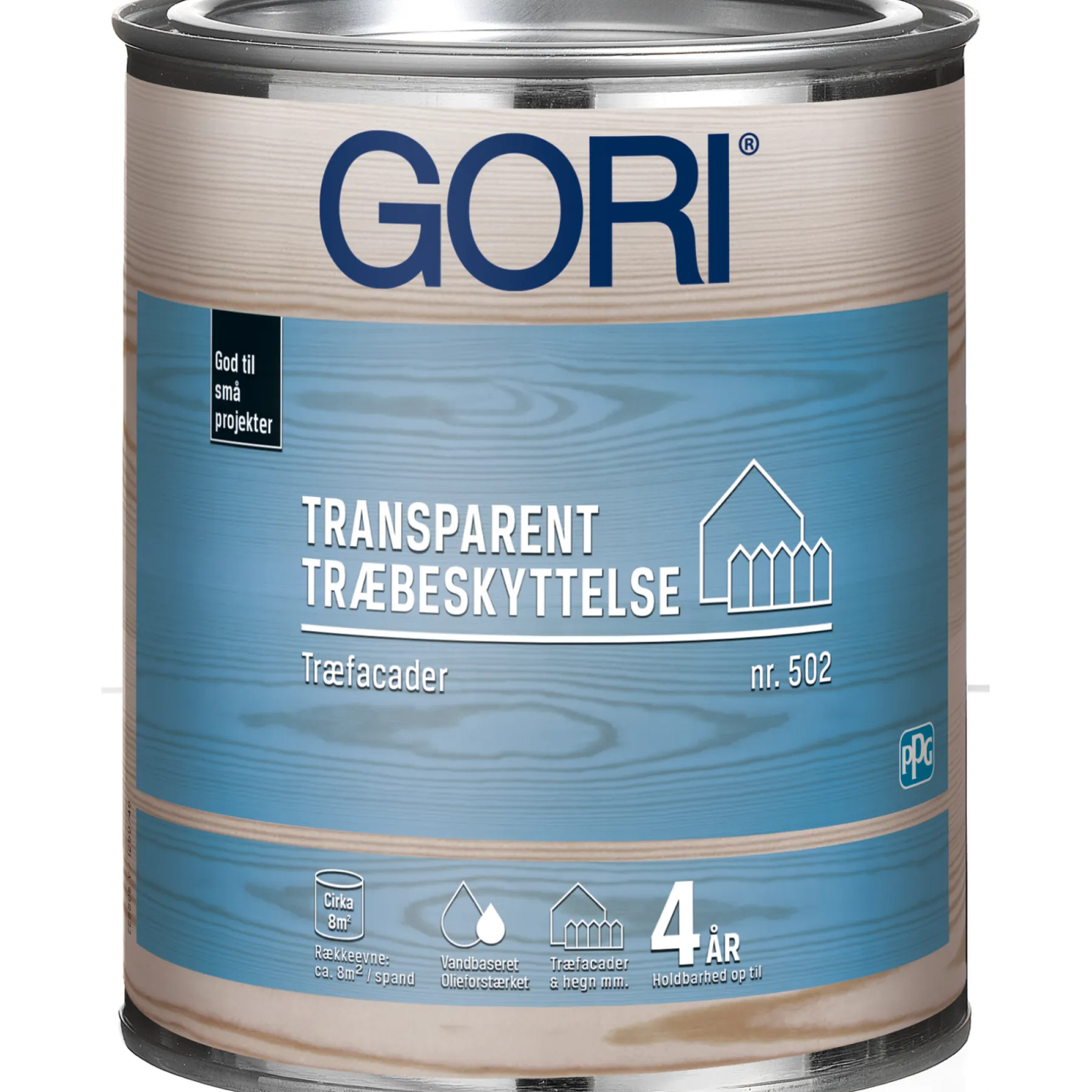 Transparent ^ Gori 502 TRÆBESKYTTELSE BASE 40 750 ML