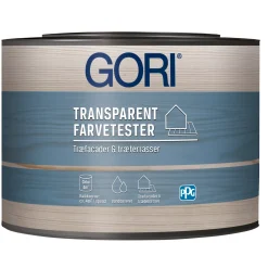 FARVEPRØVE TRÆBESKYTTELSE TRANSPARENT BASE 30 380 ML>Gori Hot