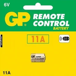 Batterier ^ GP ALKALINE 11A BATTERI 1 STK