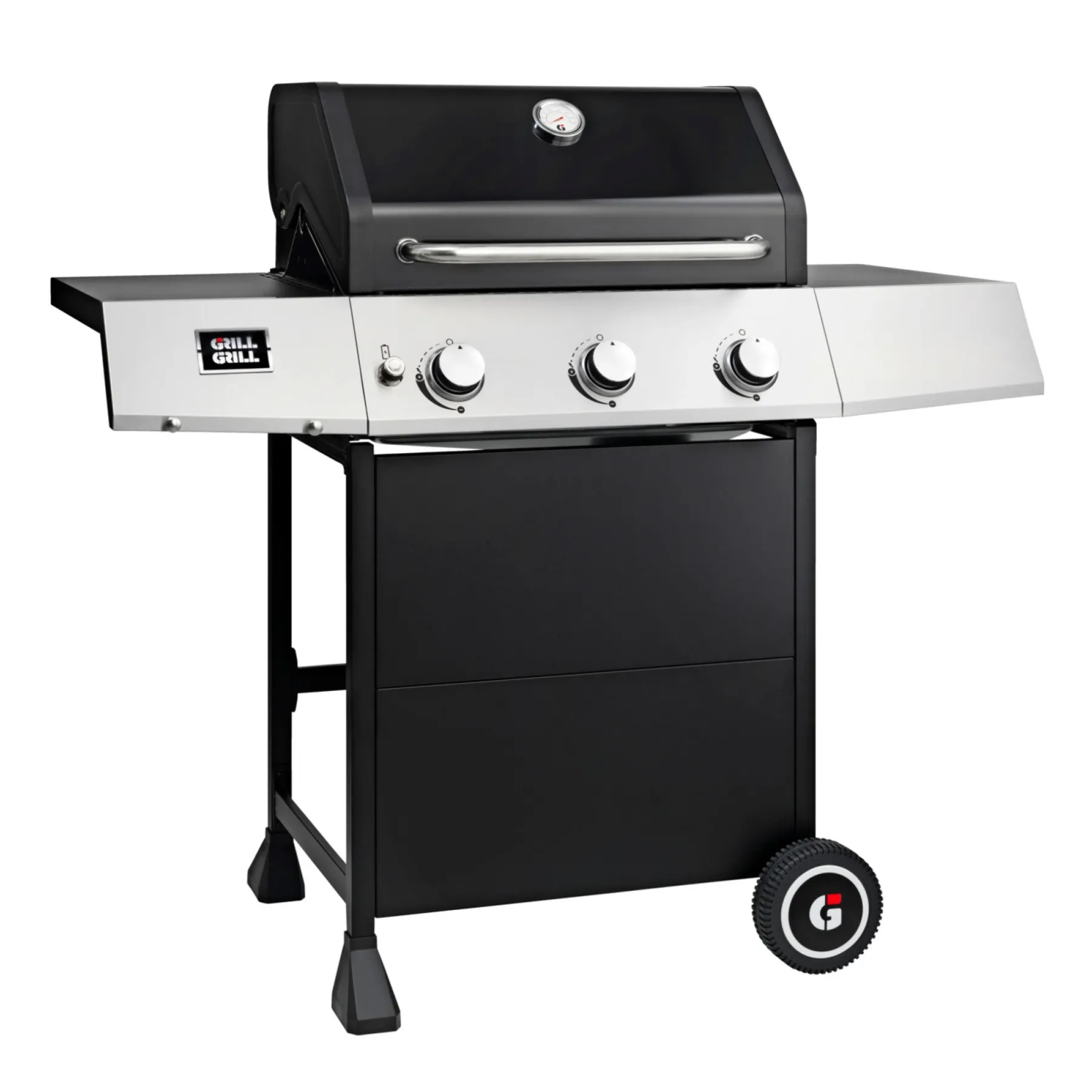 CASUAL B-312 GASGRILL SORT/RUSTFRIT STÅL>GrillGrill Discount