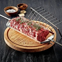 Grilltilbehør ^ GrillGrill ROTISSERI STEGEKURV