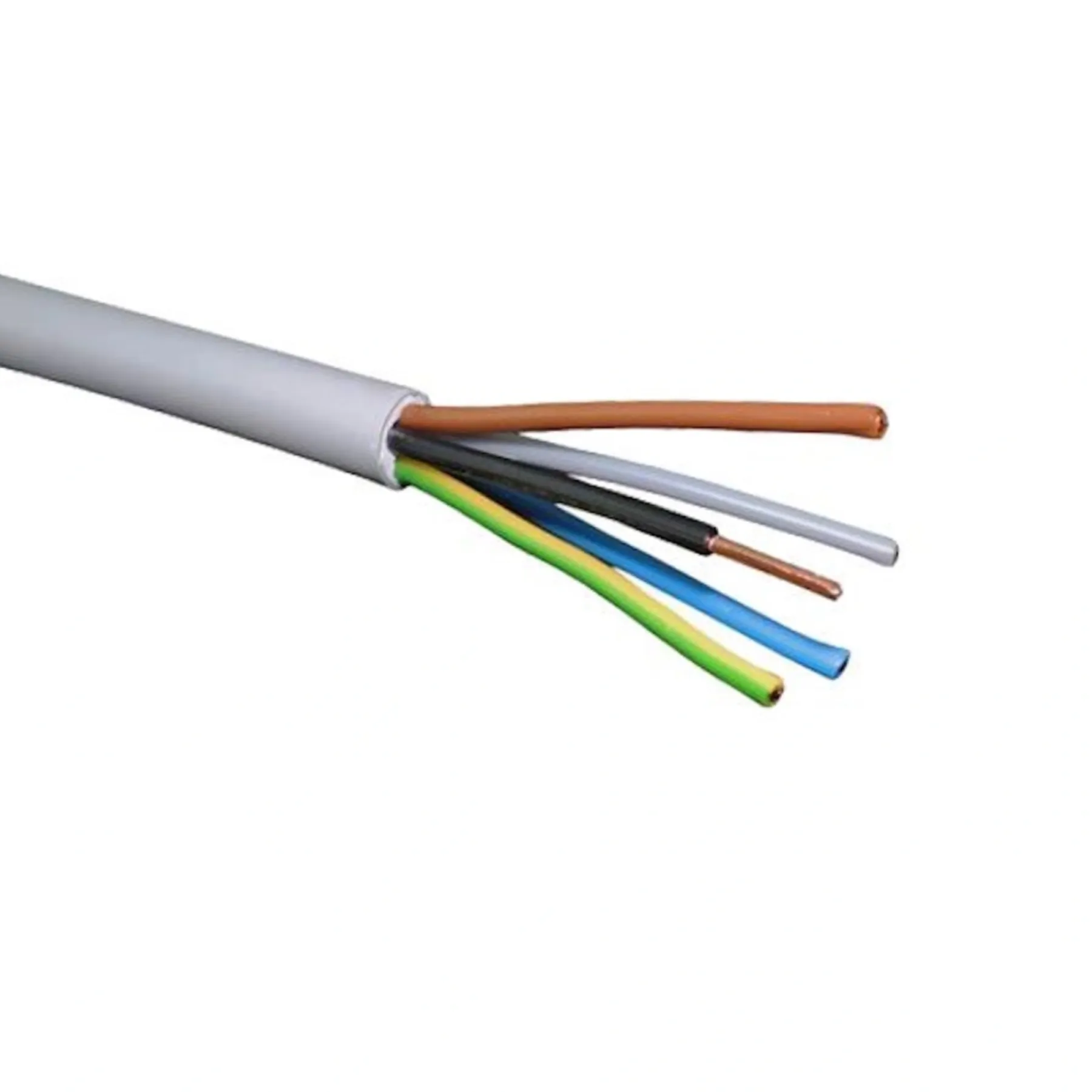 Ledninger ^ Gripo 5*2,5MM INSTALLATIONSKABEL 50 M