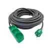 KABELSÆT 3-STIKDÅSE M/JORD 3X1,5MM² 25 M>Gripo New