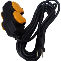 STIKDÅSE 4 UDTAG M/JORD OG AFBRYDER 5 M KABEL>Gripo Best
