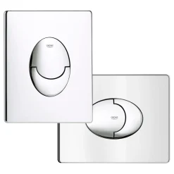 Tilbehør Toiletter ^ Grohe SKATE AIR 38505000 BETJENINGSPLADE KROM