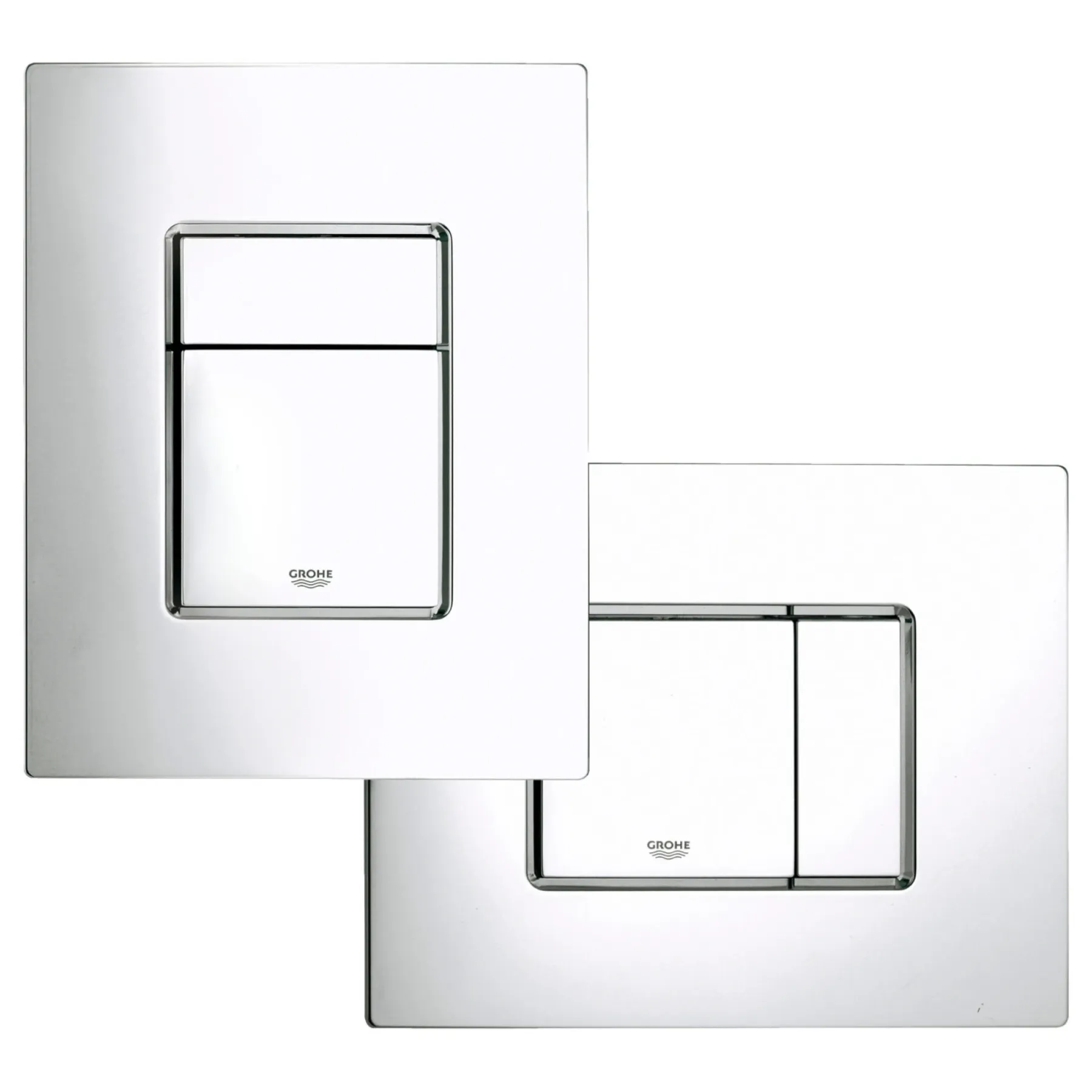 Tilbehør Toiletter ^ Grohe SKATE COSMOPOLITAN 38732000 BETJENINGSPLADE KROM