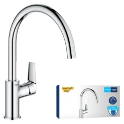 Køkkenarmaturer ^ Grohe START EDGE QUICKFIX, C-TUD KØKKENARMATUR KROM